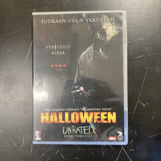 Halloween (2007) DVD (VG/M-) -kauhu-